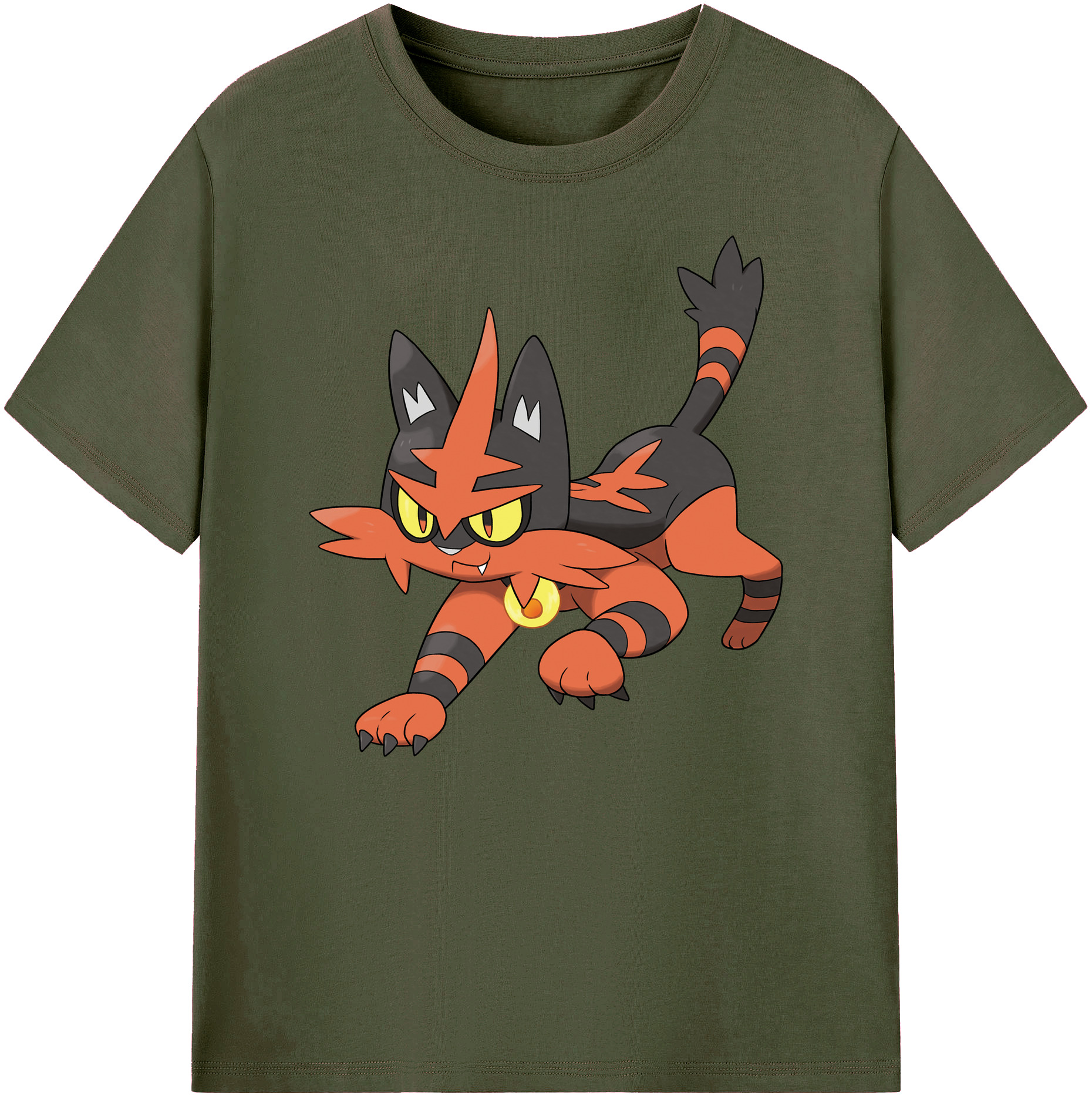 （画像用） ポケットモンスター Pokémon 綿100％ メンズ半袖Tシャツ｜肌触りやわらか＆通気性